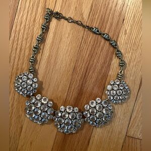 J.Crew chunky rhinestone necklace